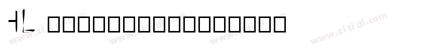 HL BebasneueUni字体转换